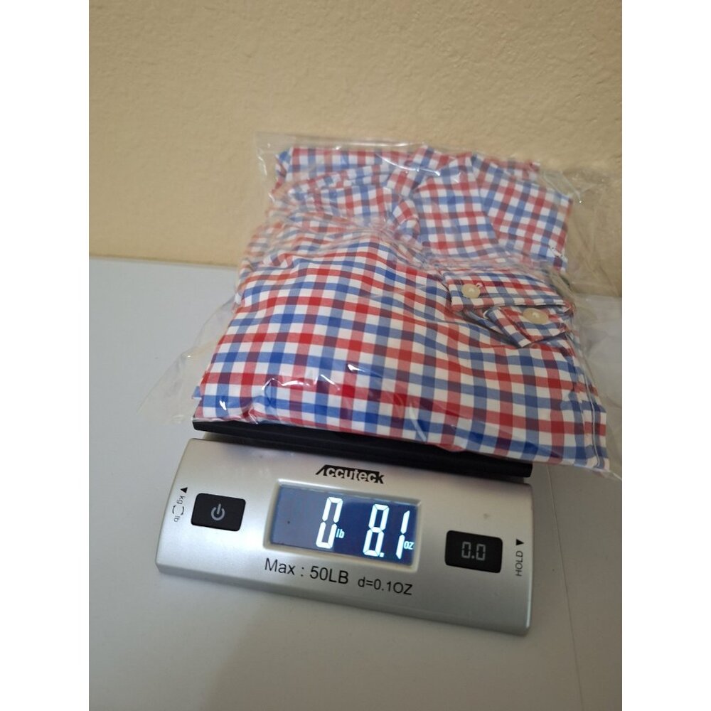 Vinyard Vines Performance‎ Classic Fit Tucker Shirt Mens XLarge Red/Blue Checked - Picture 7 of 7